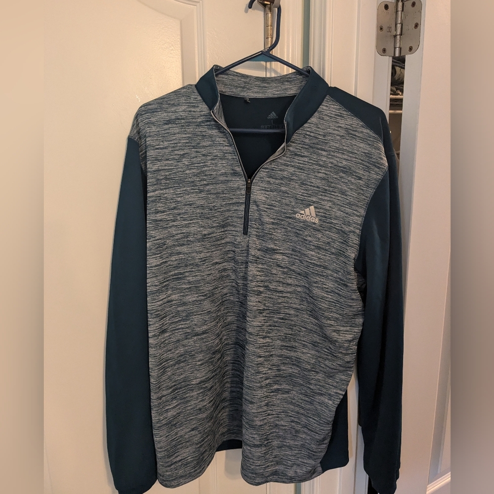 3/$15 Adidas Half Zip Pullover